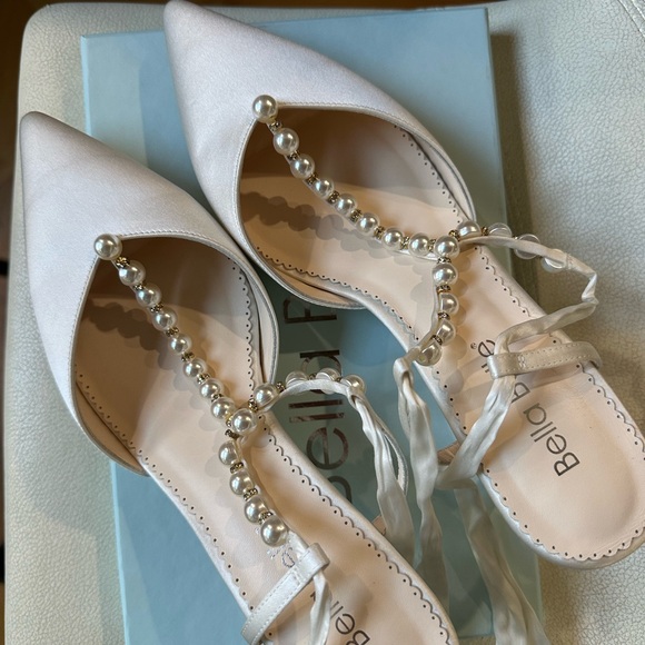 Bella Belle Bridal Shoe Size 9.5. Lightly worn! - Picture 2 of 9